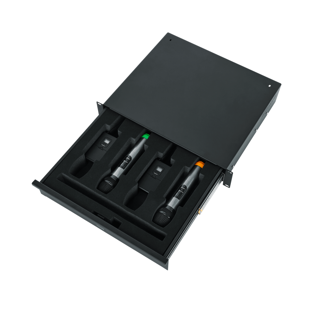 Wireless Microphone Drawer; 2U