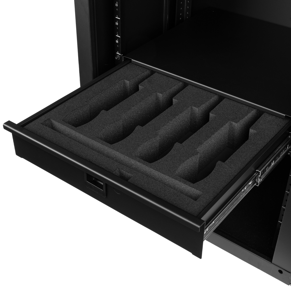 Wireless Microphone Drawer; 2U