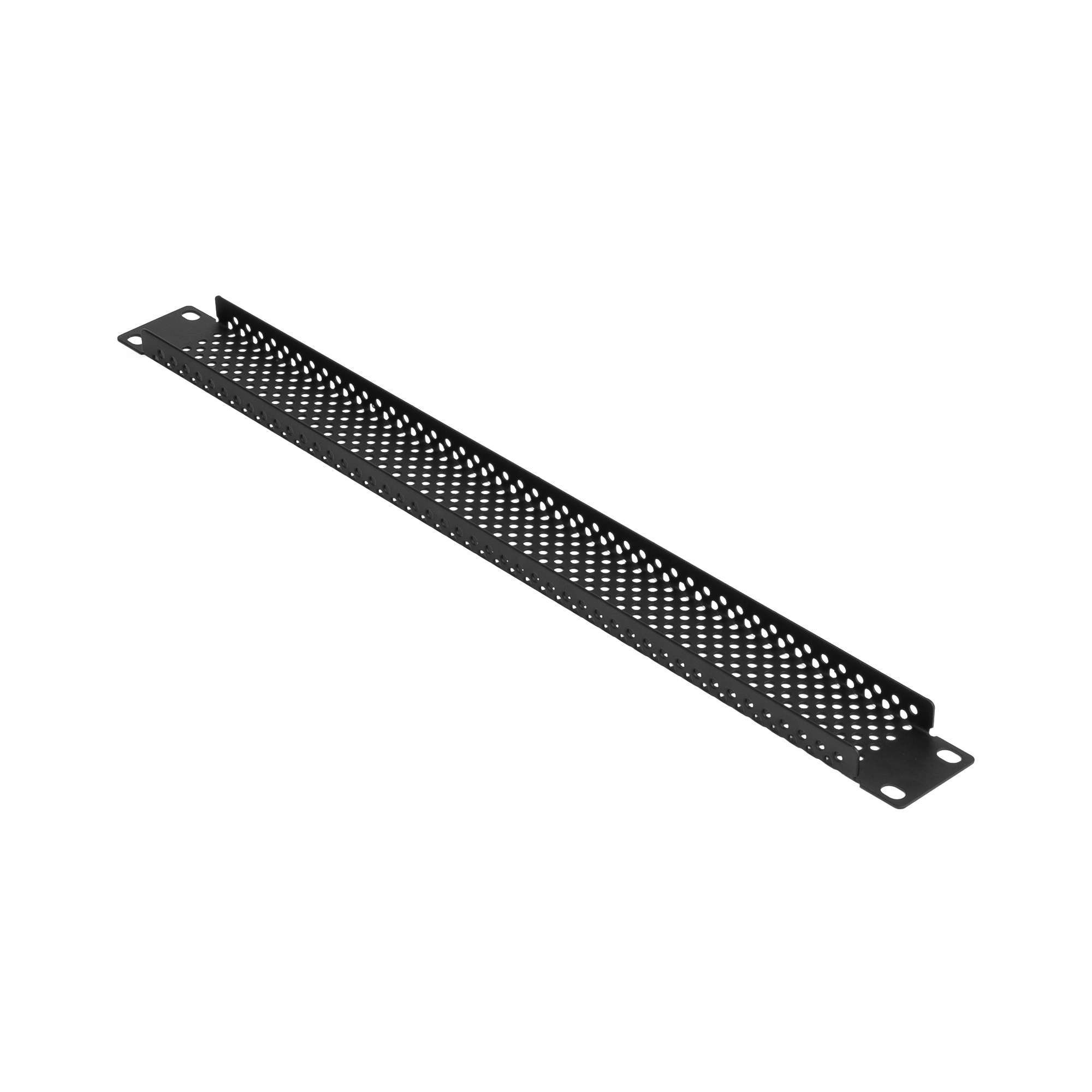 1U Perforated Flanged Panel