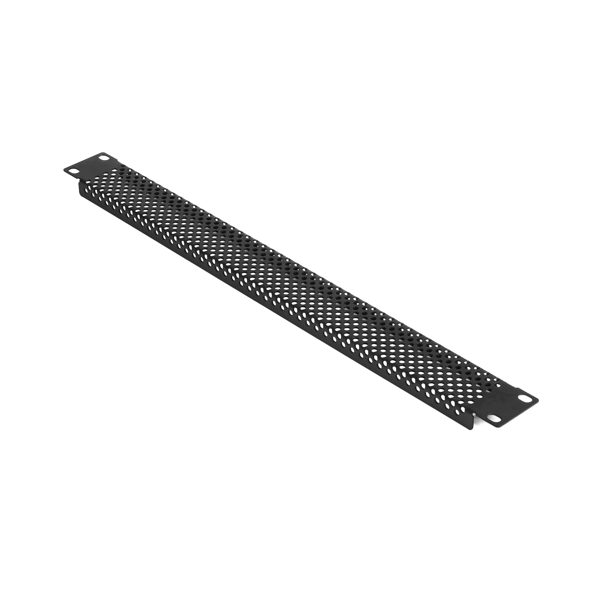 1U Perforated Flanged Panel