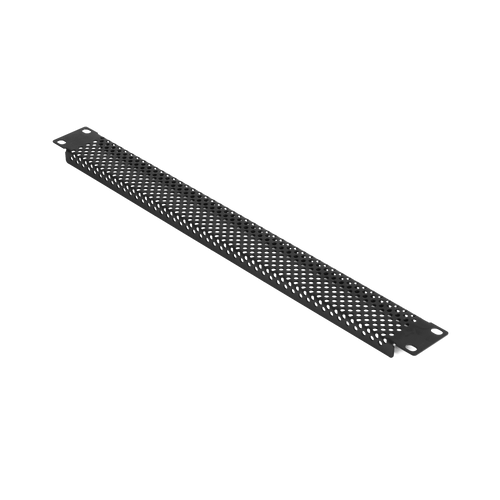 1U Perforated Flanged Panel