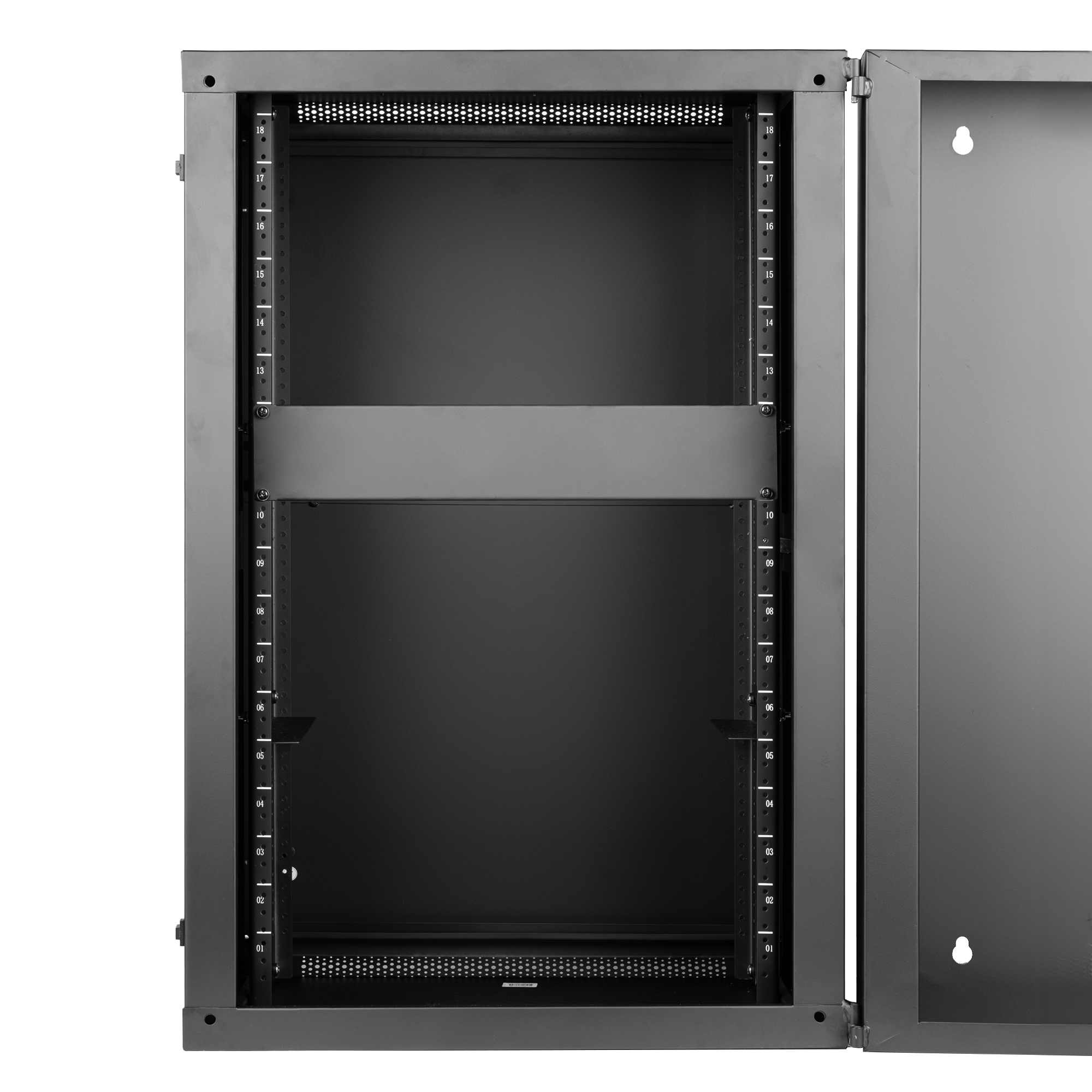 2U Steel Flanged Panel