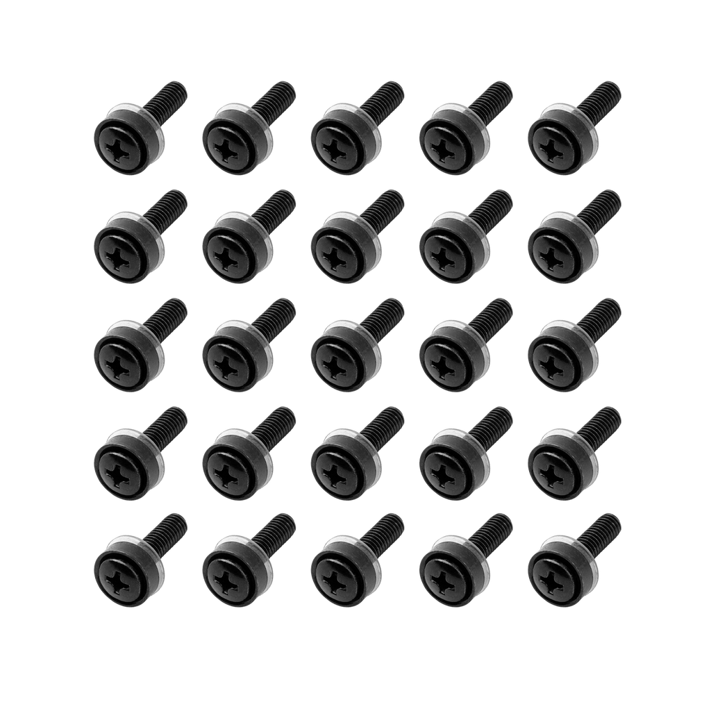 Rack Screws - 25 Pack
