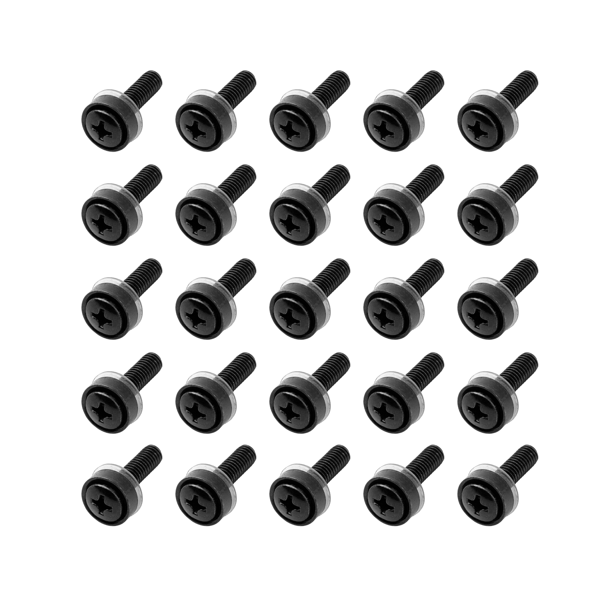 Rack Screws - 25 Pack
