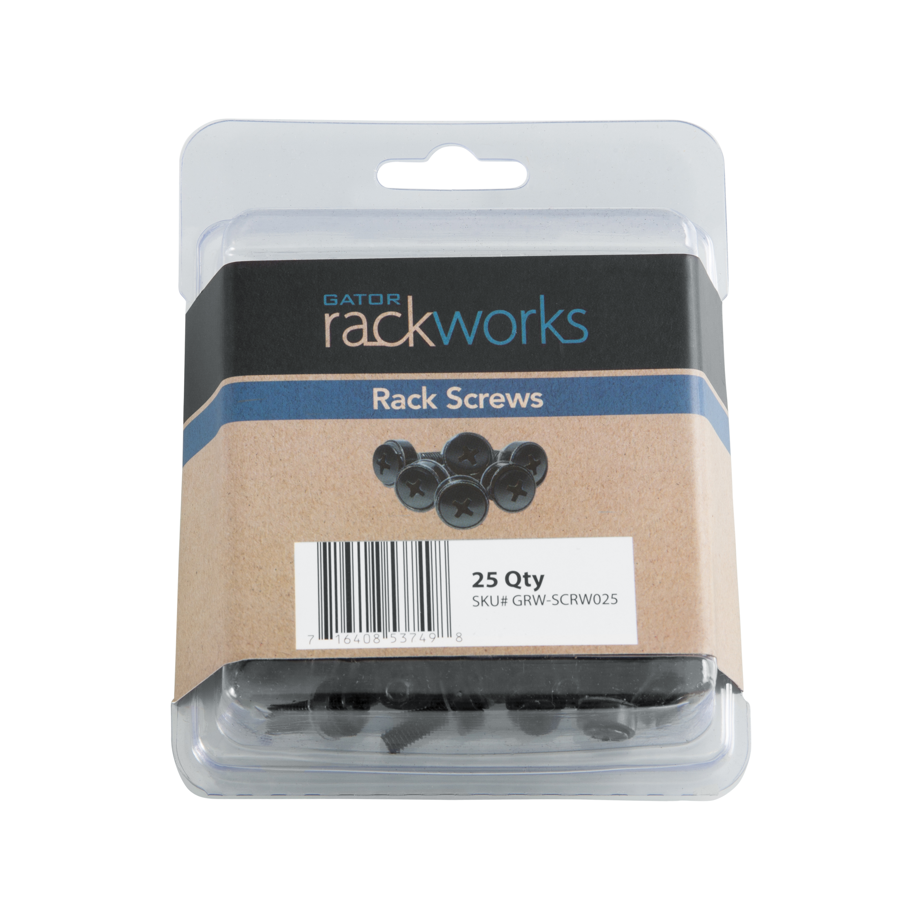 Rack Screws - 25 Pack