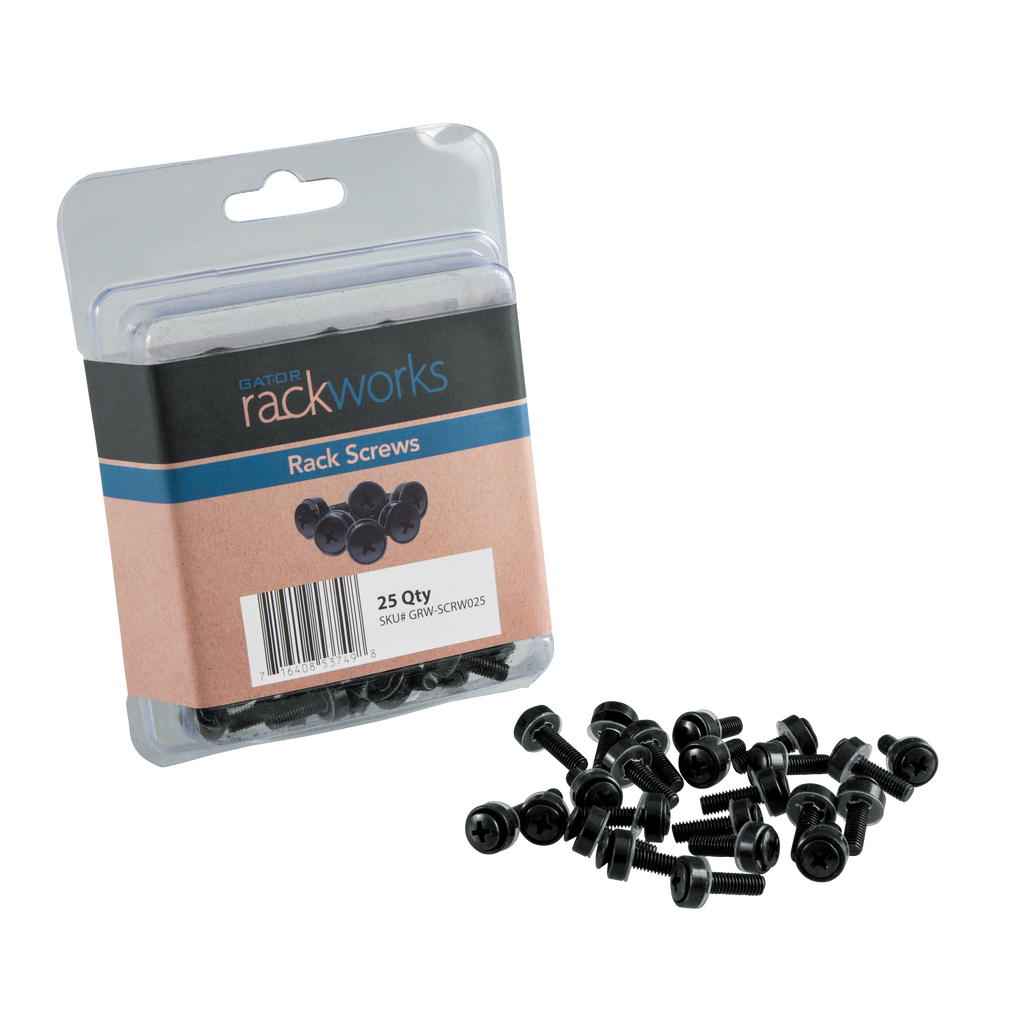 Rack Screws - 25 Pack