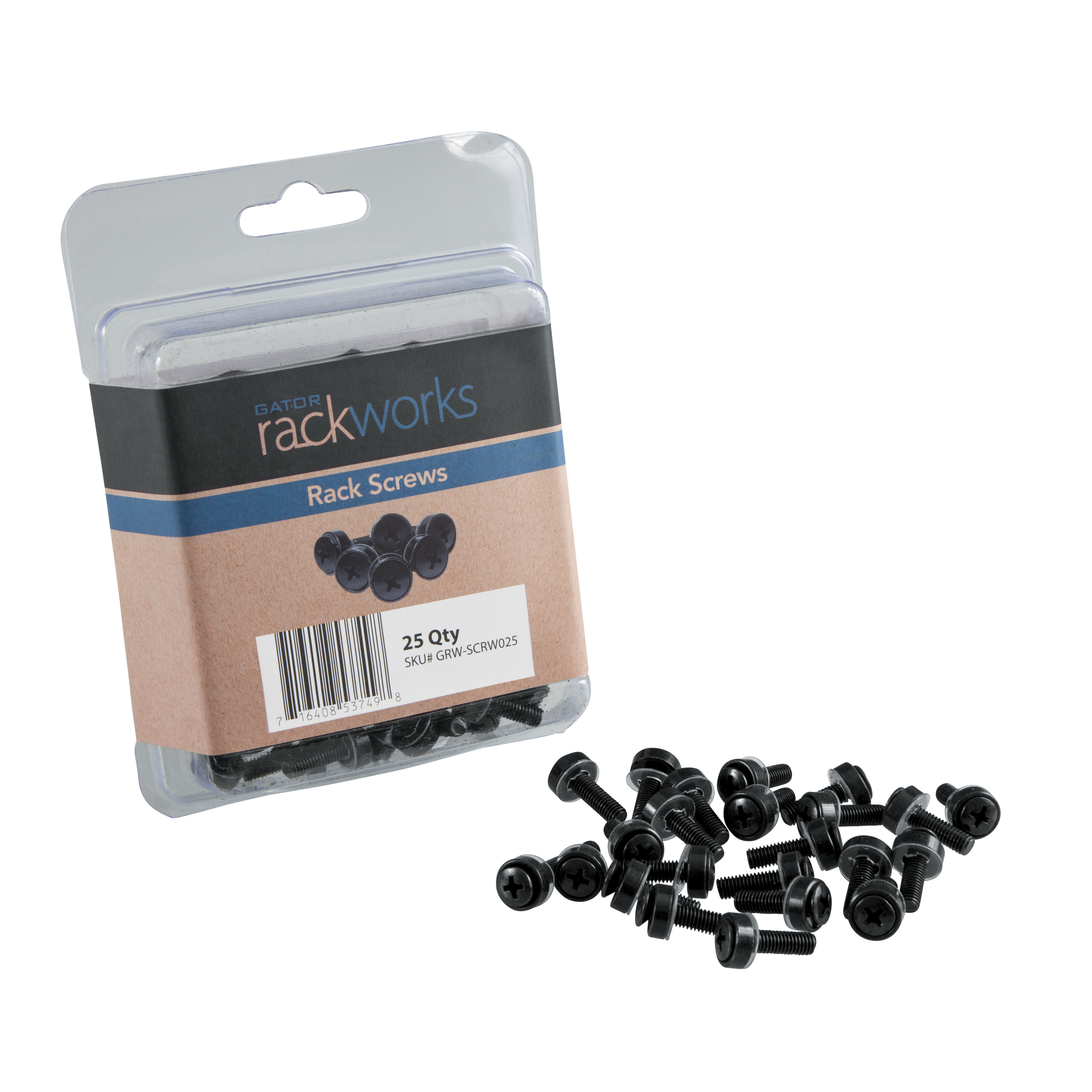 Rack Screws - 25 Pack