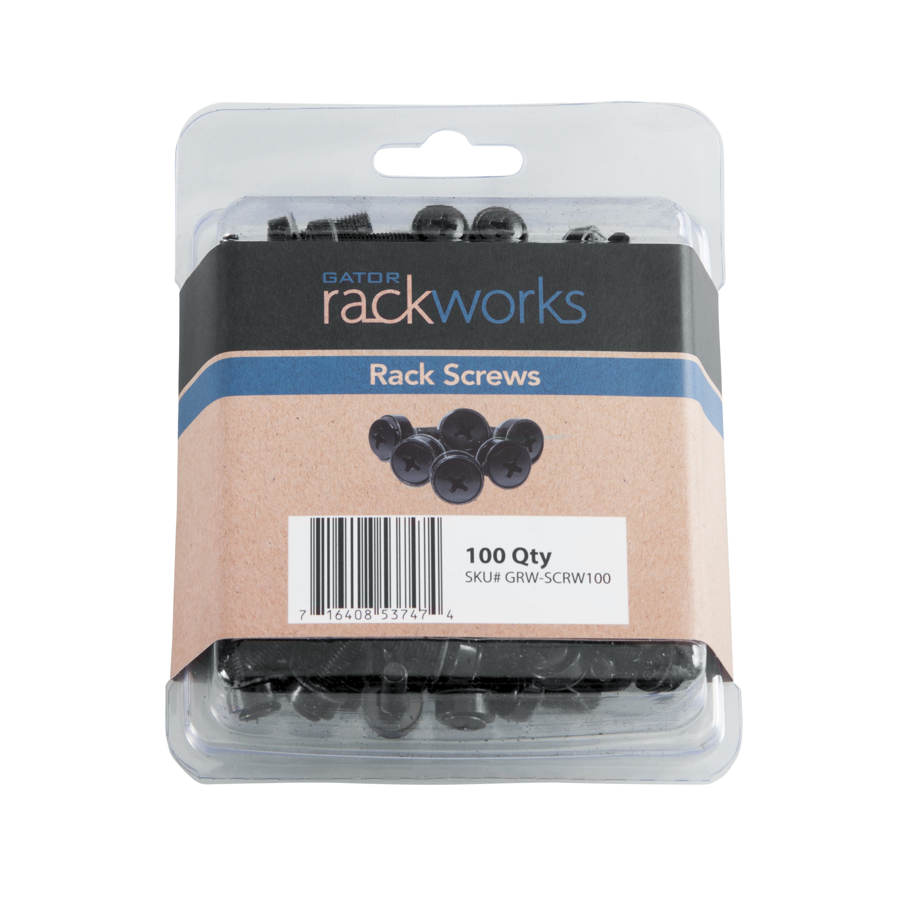 Rack Screws - 100 Pack