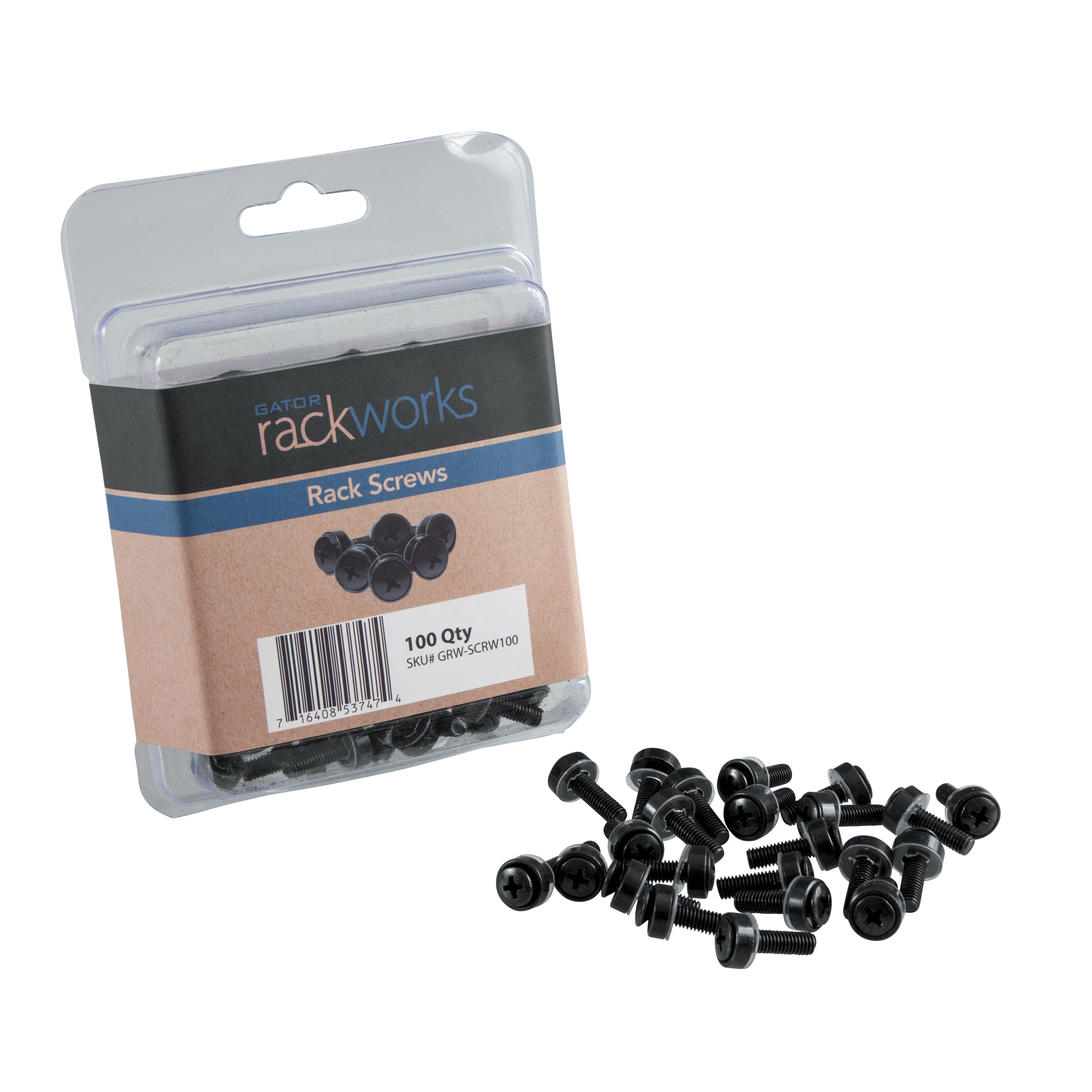 Rack Screws - 100 Pack
