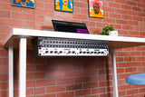2U Vertical Metal Wall Rack