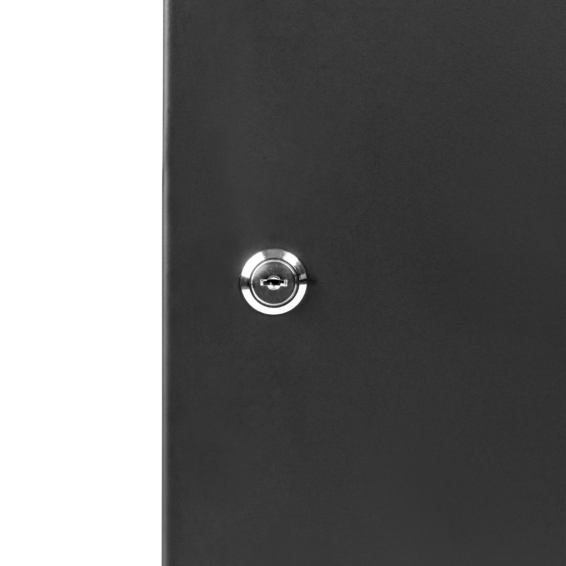 12U, 21" Deep Sectional Wall Rack, Steel Door