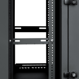 12U, 21" Deep Sectional Wall Rack, Steel Door