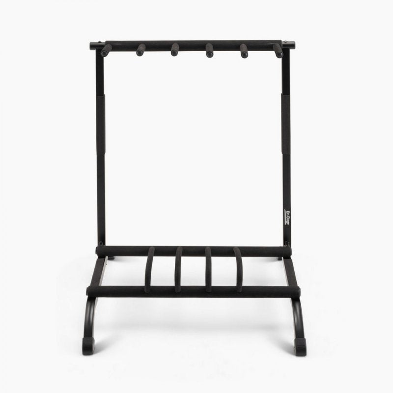 Five-Space Foldable Multi-Guitar Rack