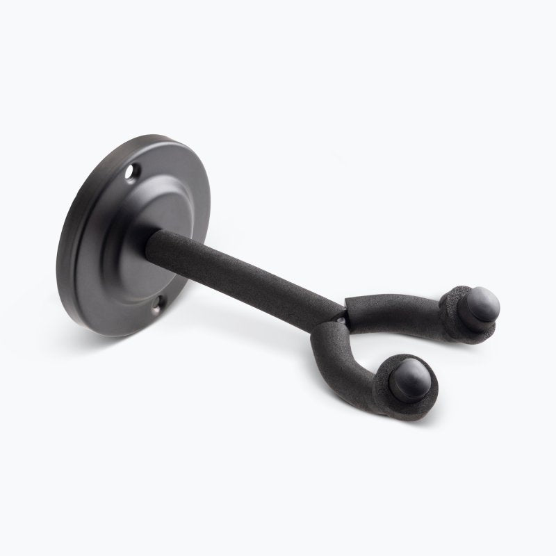 Wall-Mount Guitar Hanger with Round Metal Base