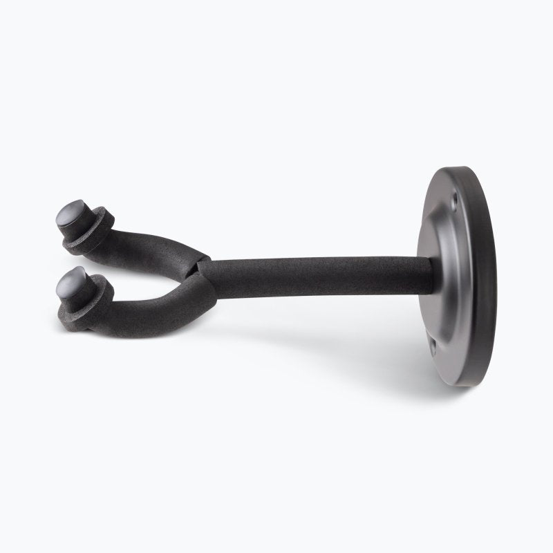 Wall-Mount Guitar Hanger with Round Metal Base
