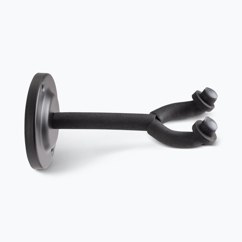 Wall-Mount Guitar Hanger with Round Metal Base