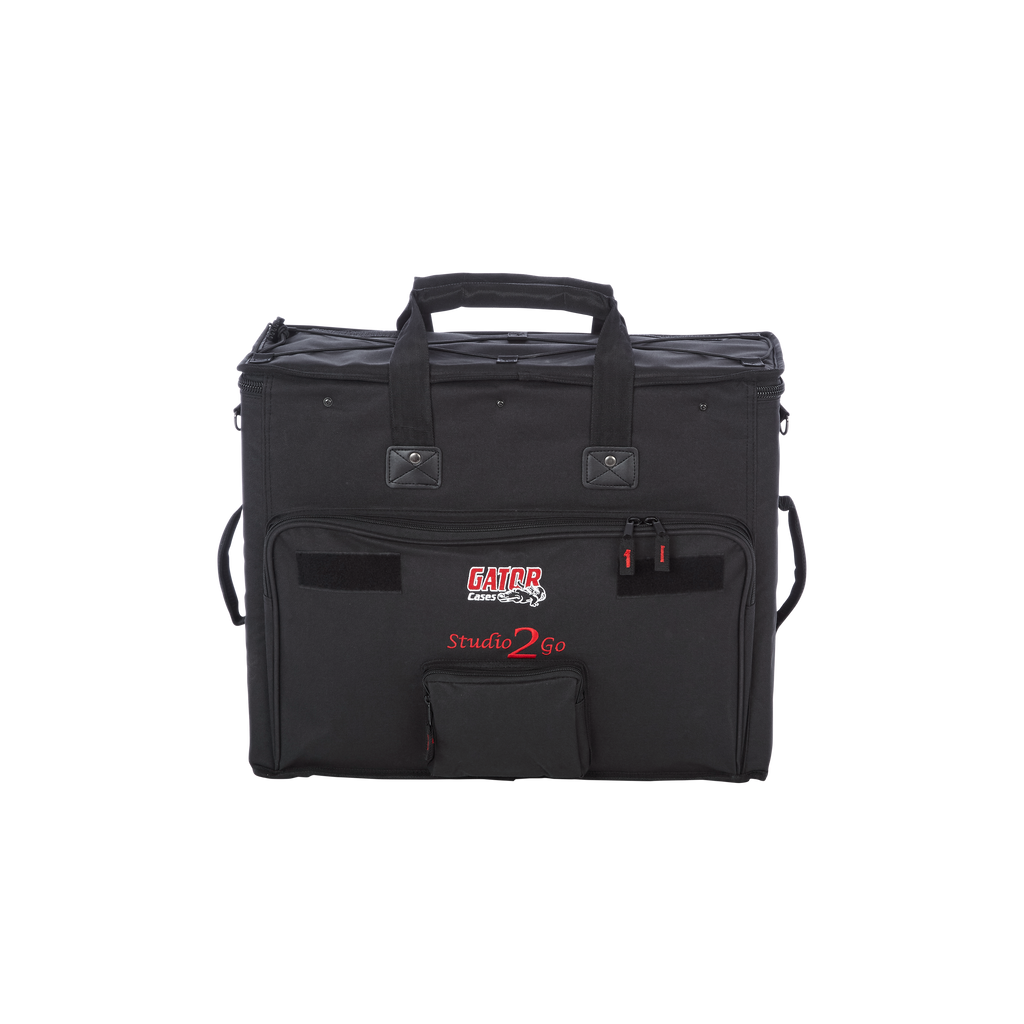 Laptop and 2-Space Audio Rack Bag