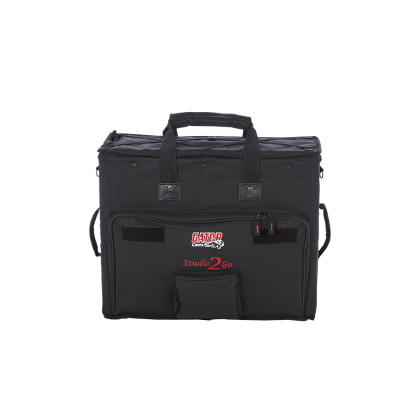 Laptop and 2-Space Audio Rack Bag