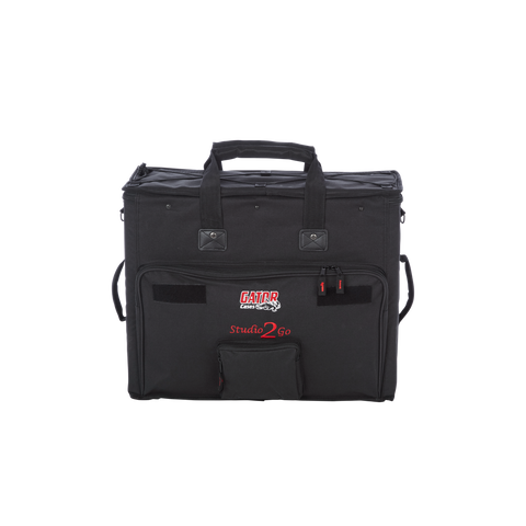 Laptop and 2-Space Audio Rack Bag