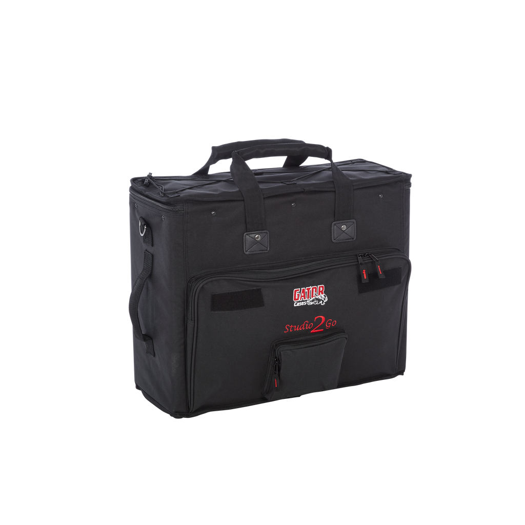 Laptop and 2-Space Audio Rack Bag