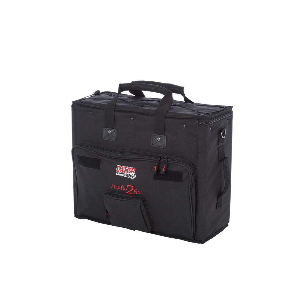 Laptop and 2-Space Audio Rack Bag