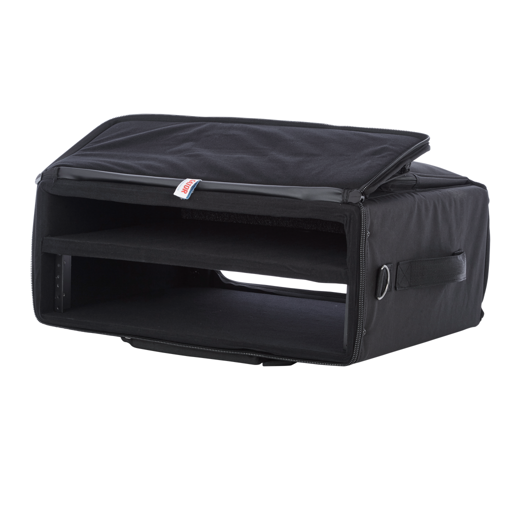 Laptop and 2-Space Audio Rack Bag