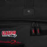 Laptop and 2-Space Audio Rack Bag
