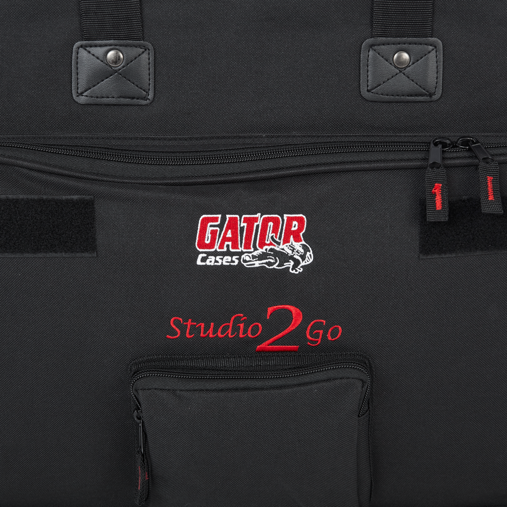 Laptop and 2-Space Audio Rack Bag