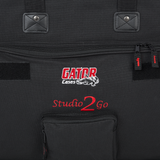 Laptop and 2-Space Audio Rack Bag