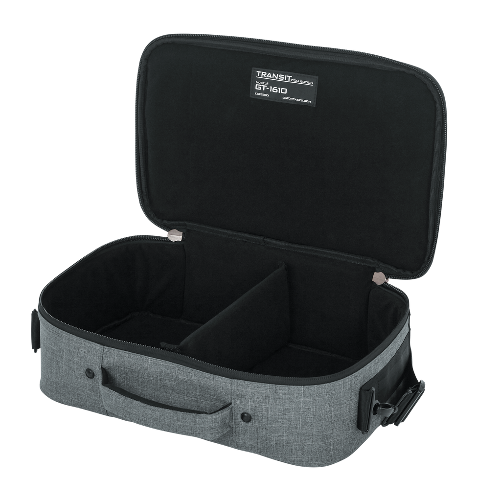 16" x 10" x 4.5" Grey Transit Series Accessory Bag