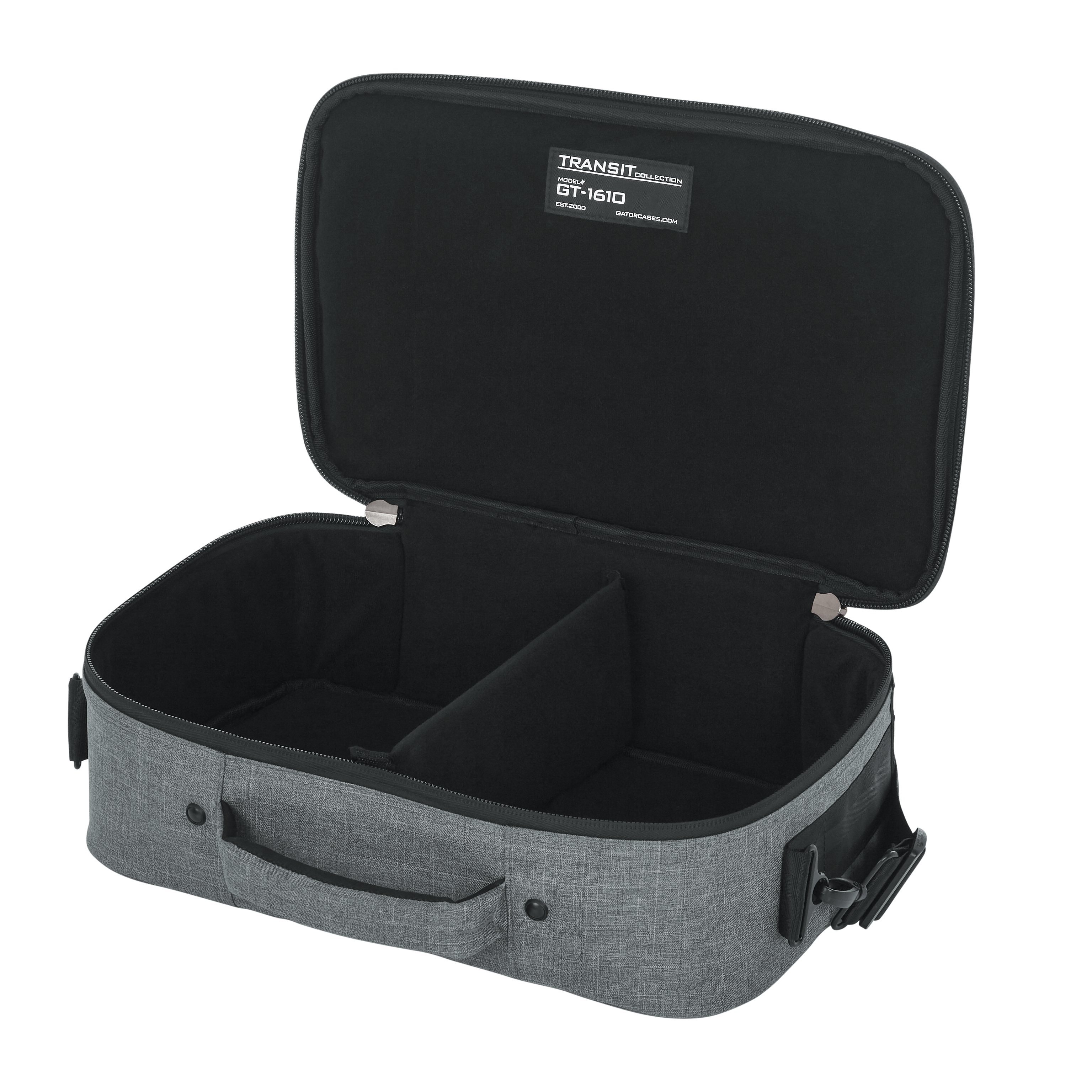 16" x 10" x 4.5" Grey Transit Series Accessory Bag