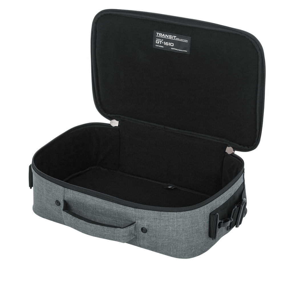 16" x 10" x 4.5" Grey Transit Series Accessory Bag