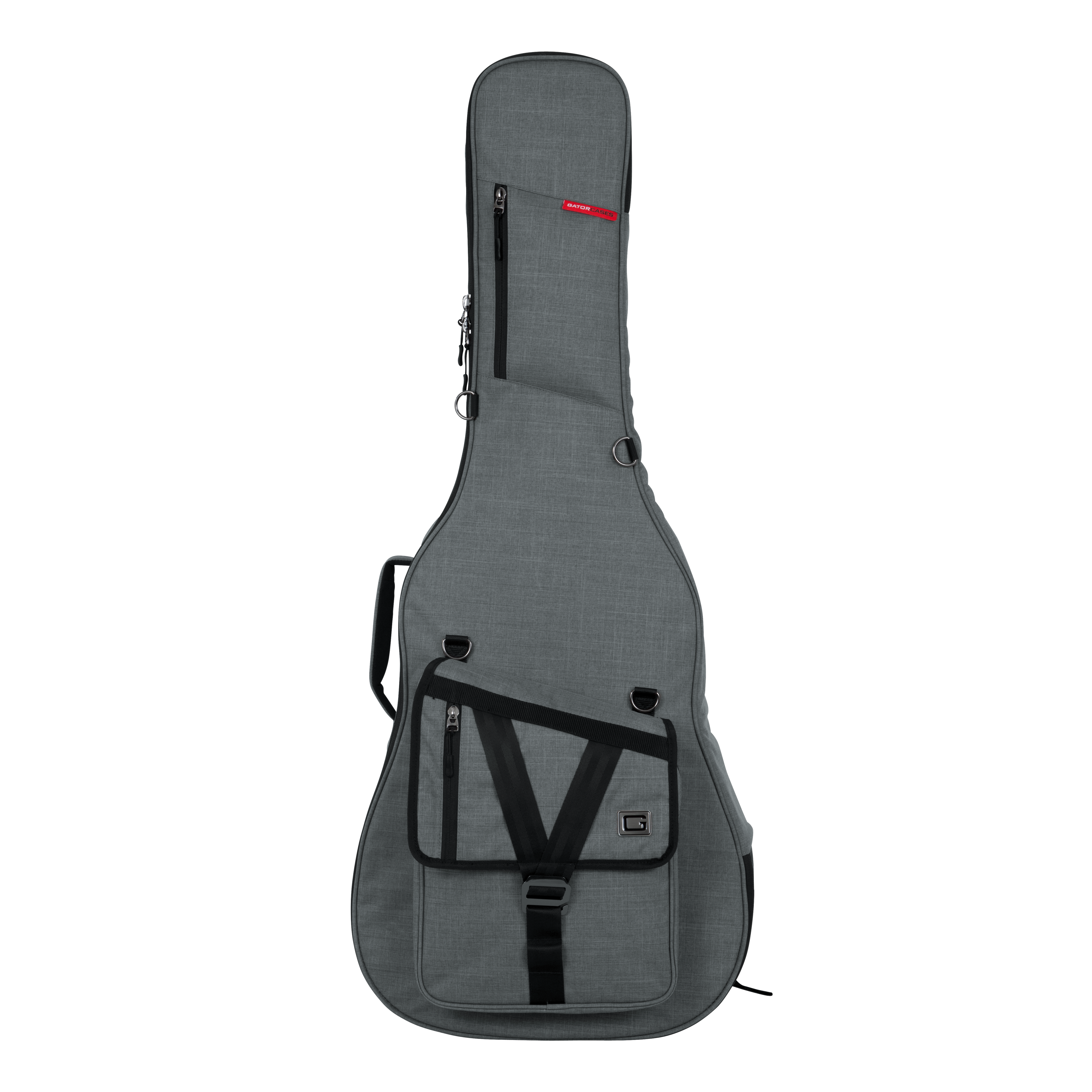 Transit Acoustic Guitar Bag; Light Grey