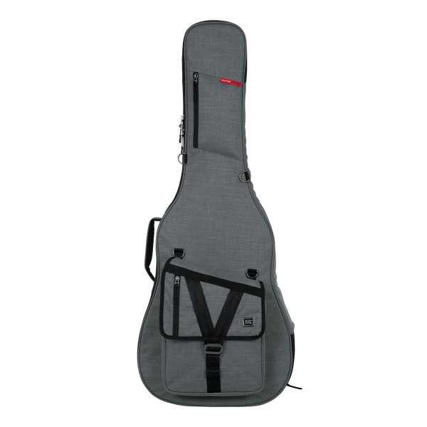 Transit Acoustic Guitar Bag; Light Grey