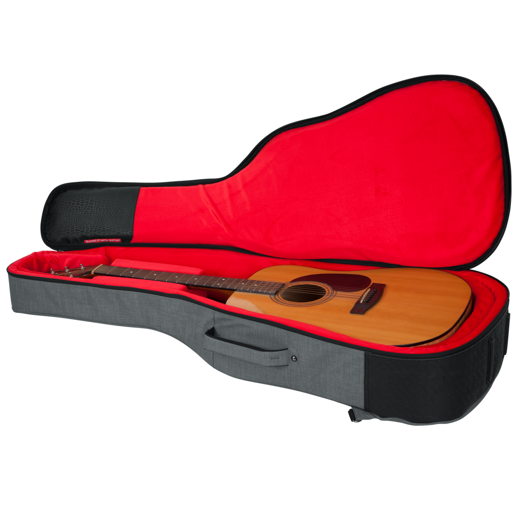 Transit Acoustic Guitar Bag; Light Grey