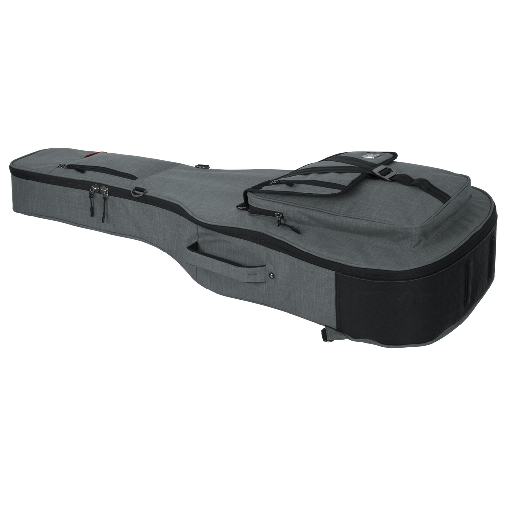 Transit Acoustic Guitar Bag; Light Grey