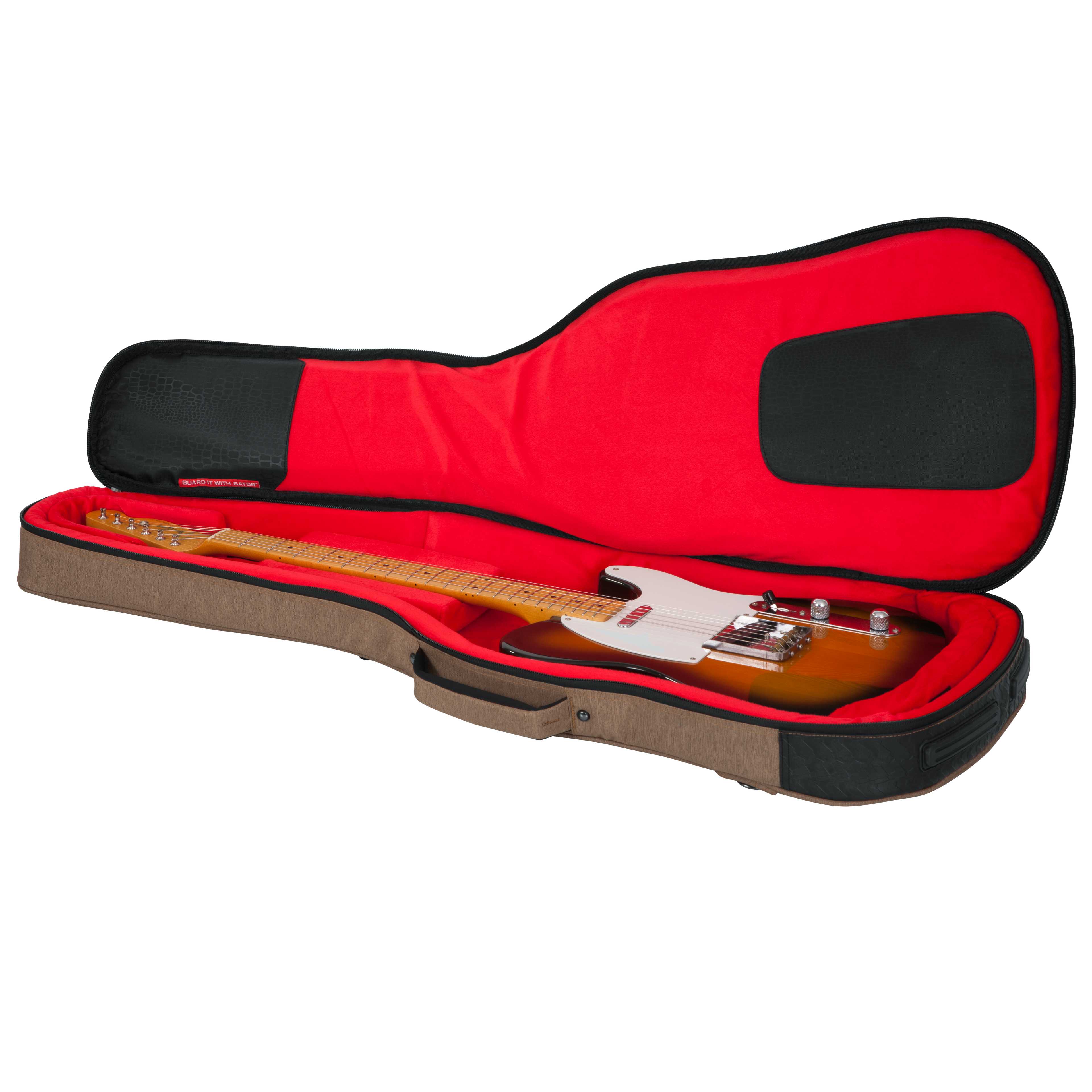 Transit Electric Guitar Bag; Tan