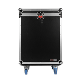 GTOUR Flight Case w/ Doghouse for Waves LV1 Mixer