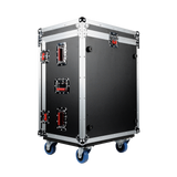 GTOUR Flight Case w/ Doghouse for Waves LV1 Mixer