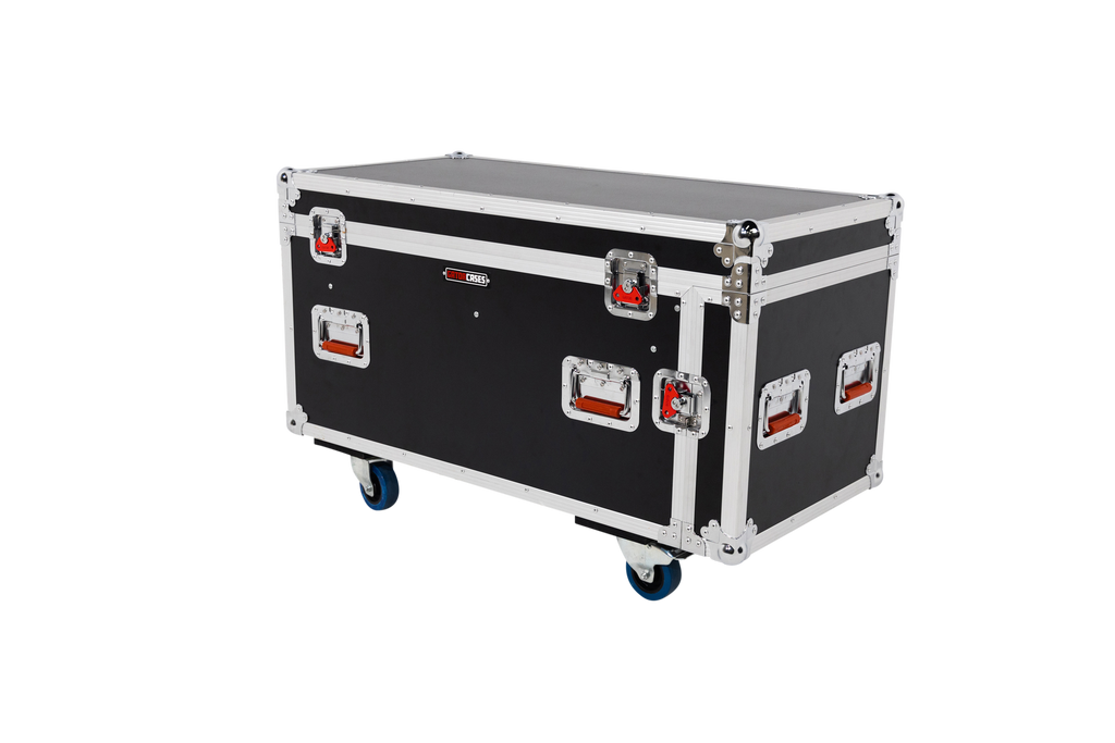 Gator GTOUR Flight Case to Transport 12 Mic Stands