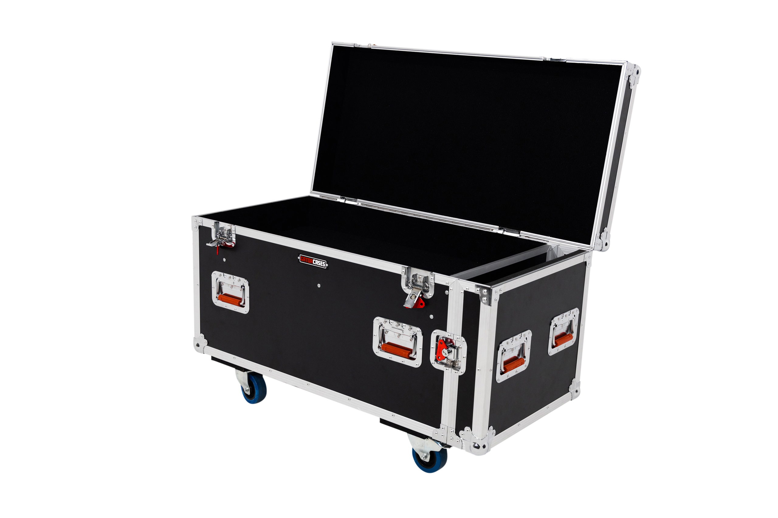 Gator GTOUR Flight Case to Transport 12 Mic Stands