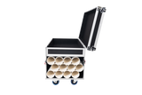 Gator GTOUR Flight Case to Transport 12 Mic Stands