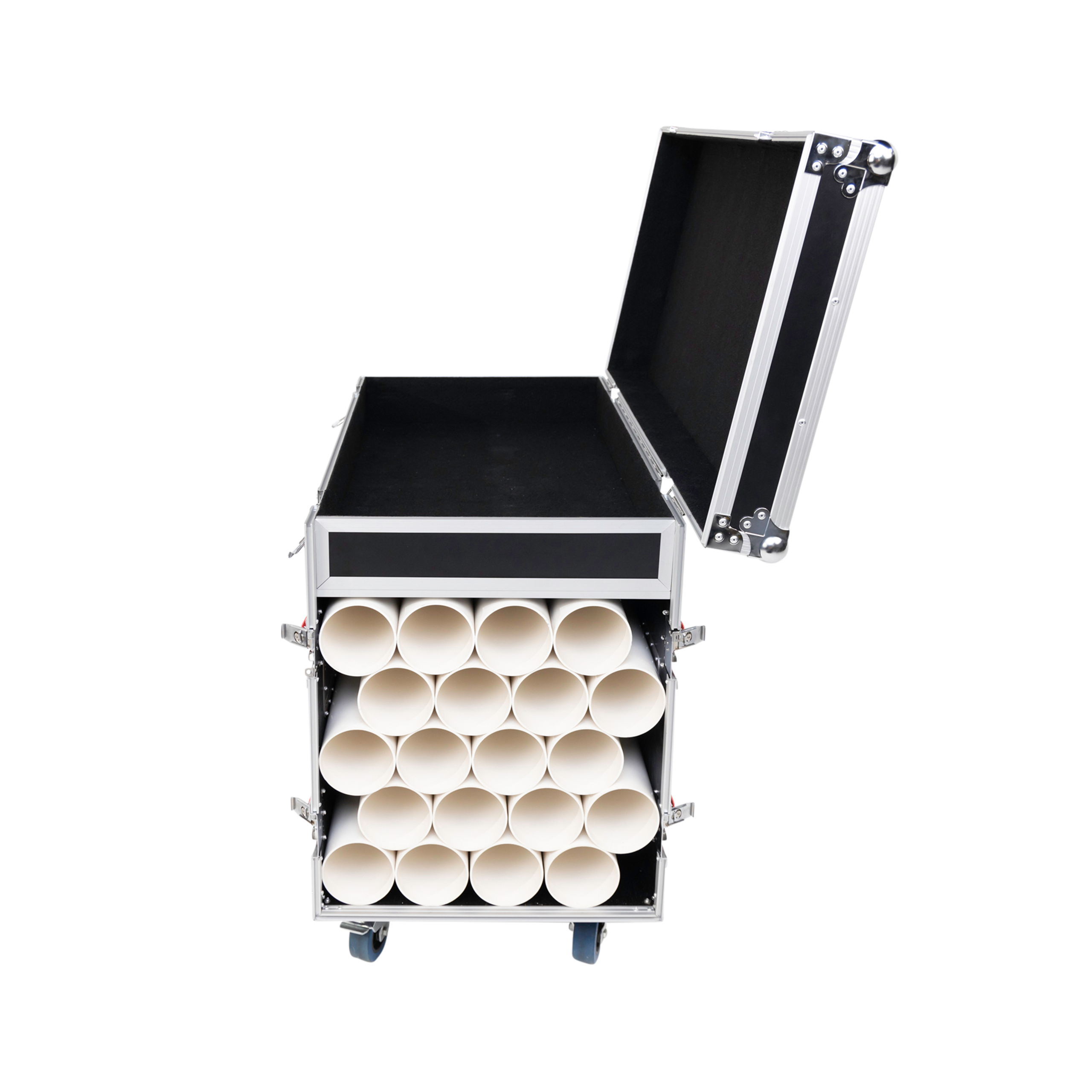 Gator GTOUR Flight Case to Transport 20 Mic Stands