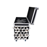 Gator GTOUR Flight Case to Transport 20 Mic Stands
