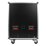 GTOUR Mixer Flight Case with 2 Drawers & Tables
