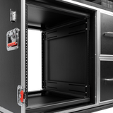 GTOUR Mixer Flight Case with 2 Drawers & Tables