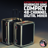 GTOUR Behringer Wing Compact Case with Doghouse