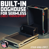 GTOUR Behringer Wing Compact Case with Doghouse