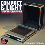 GTOUR Behringer Wing Compact Case with Doghouse