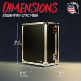 GTOUR Behringer Wing Compact Case with Doghouse